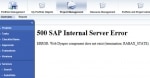 RABAX_STATE 500 SAP Internal Server Error termination message