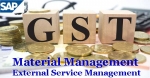 External Service Management for SAP GST MM India