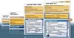 Difference between SAP 4.7, SAP 5, ECC 6, ECC 7, mySAP, SAP R/3, Netweaver, SAP B1