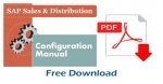 SAP SD (Sales and Distribution) Configuration Book / Guide PDF