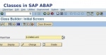 Classes in SAP ABAP