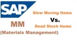 Difference between Dead Stock and Slow Moving Items