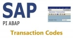 Important Transaction Codes Used in SAP PI ABAP