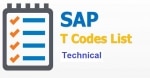 Important SAP Technical Transaction Codes