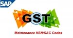 Maintenance of HSN/SAC Codes for GST INDIA