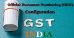 Official Document Numbering (ODN) Configuration for GSTIN