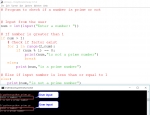 Python Program for Prime Number