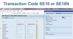 Difference between SE16 and SE16N Transaction Codes