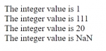 Convert String to Integer in JavaScript