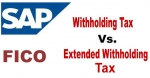 Difference between Withholding Tax and Extended Withholding Tax